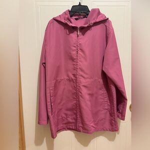 Izod Sz S Rose Hooded Lightweight Jacket VGUC 😊😊